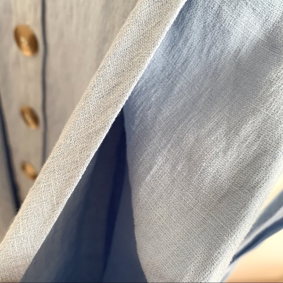 Honey Boutique Essue Blue Dress with Buttons Small - Picture 10 of 15